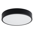 Plafonieră ONYX LED, 32W/230V, Ø 40 cm, neagră