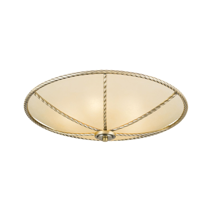 Plafonieră MAURO 5xE27/60W/230V d. 56 cm bronz
