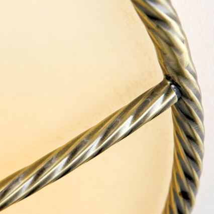 Plafonieră MAURO 5xE27/60W/230V d. 56 cm bronz