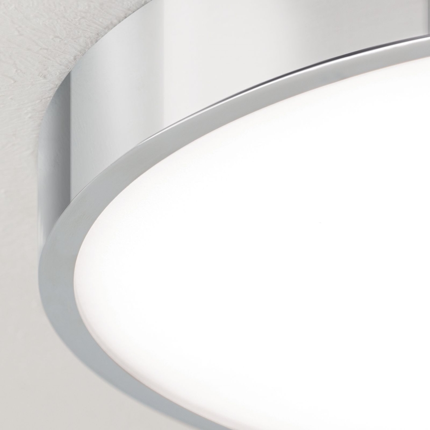 Plafonieră LED BULLY LED/28W/230V d. 28 cm crom lucios