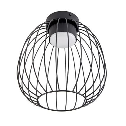 Plafonieră OVELLA, 1 x GX53, 10 W, 230 V, Ø 25 cm, neagră