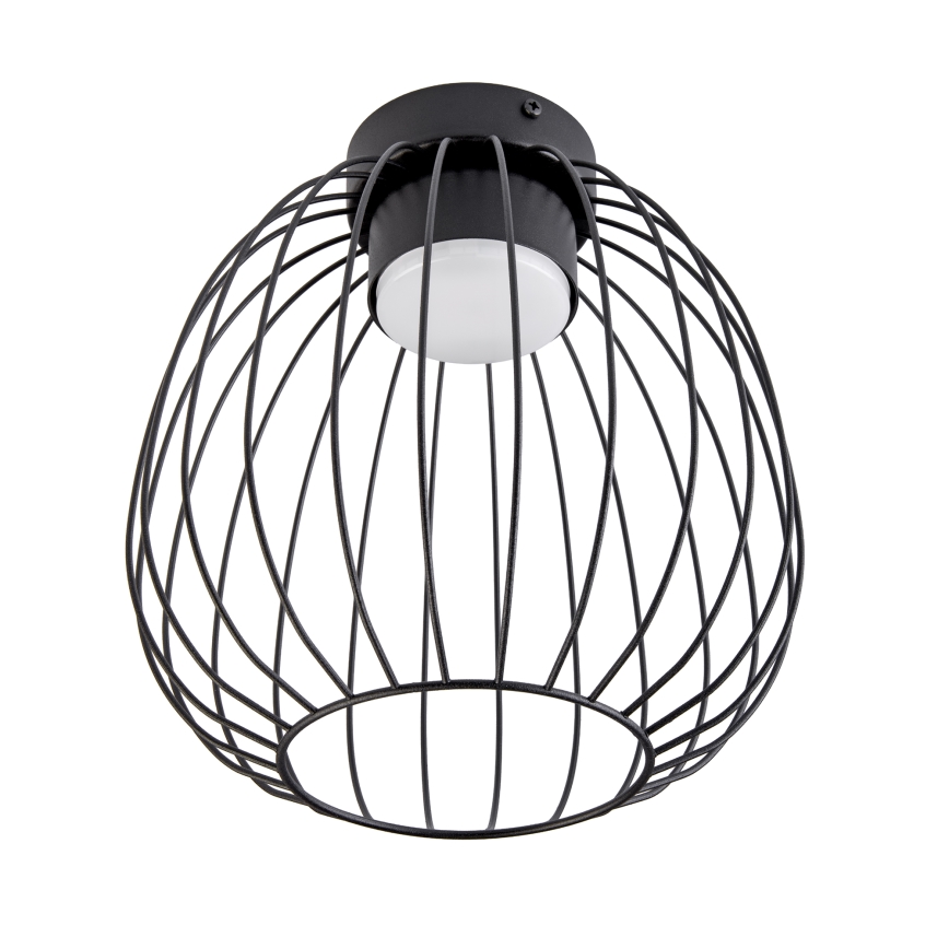 Plafonieră OVELLA, 1 x GX53, 10 W, 230 V, Ø 25 cm, neagră