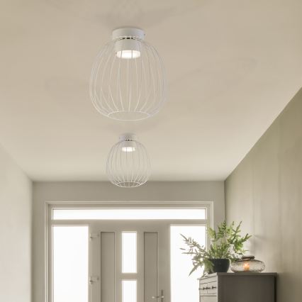 Plafonieră OVELLA 1x GX53/10W/230V, Ø 25 cm, crem