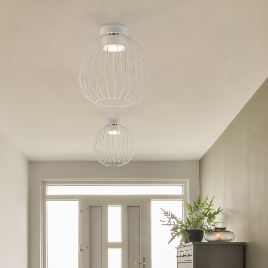 Plafonieră OVELLA 1x GX53/10W/230V, Ø 25 cm, crem