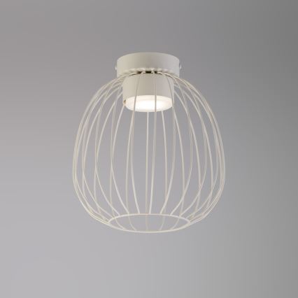 Plafonieră OVELLA 1x GX53/10W/230V, Ø 25 cm, crem