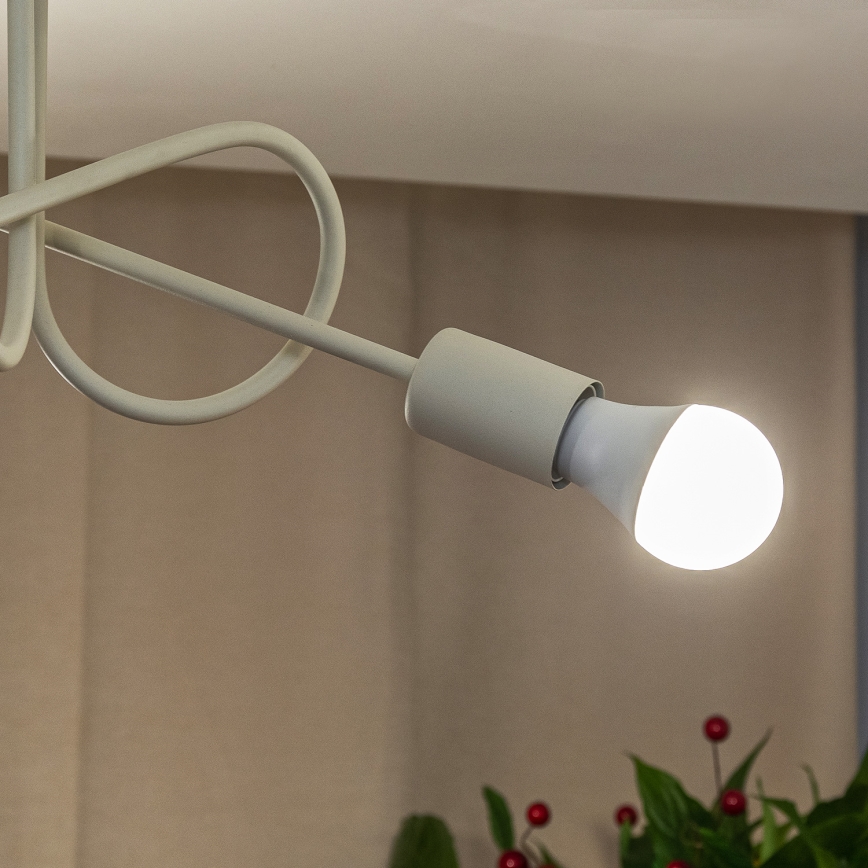 Plafonieră OXFORD 3xE27/15W/230V crem