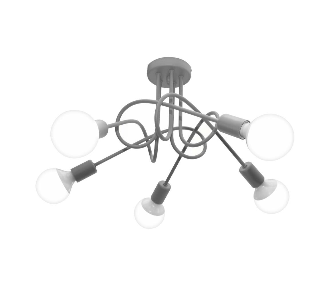 Plafoniera OXFORD 5xE27/60W/230V