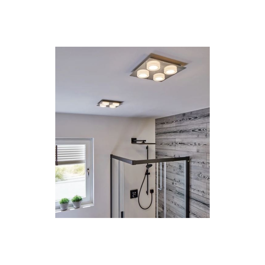 Plafonieră pentru baie 4xLED/5W IP23 DORADUS 230V Paulmann 70875
