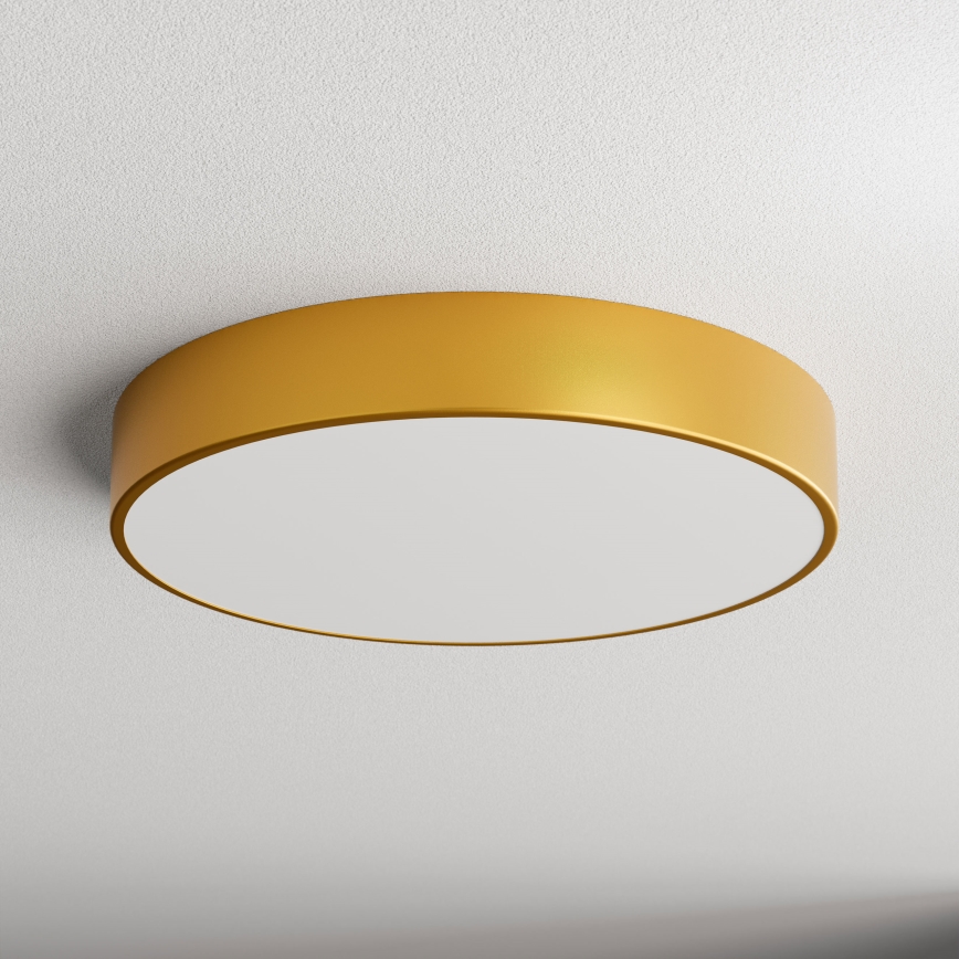 Plafonieră pentru baie CLEO 4xE27/24W/230V d. 50 cm auriu IP54
