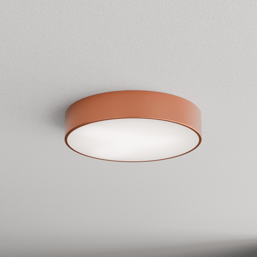 Plafonieră pentru baie cu senzor CLEO, 3x E27, 24 W, 230 V, Ø 40 cm, finisaj cupru, IP54