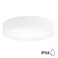 Plafonieră pentru baie cu senzor CLEO 3xE27/24W/230V d. 40 cm albă IP54