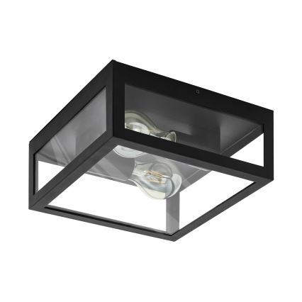 Plafonieră pentru baie Eglo 2xE27/40W/230V IP44