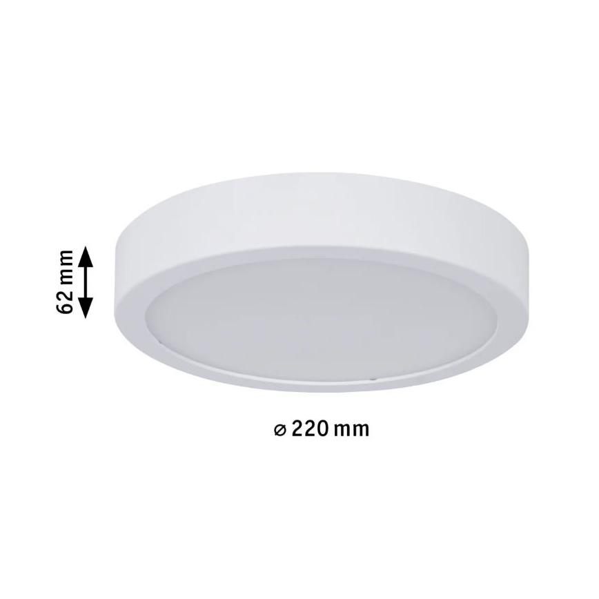 Plafonieră pentru baie LED/13W IP44 AVIAR 230V Paulmann 78923