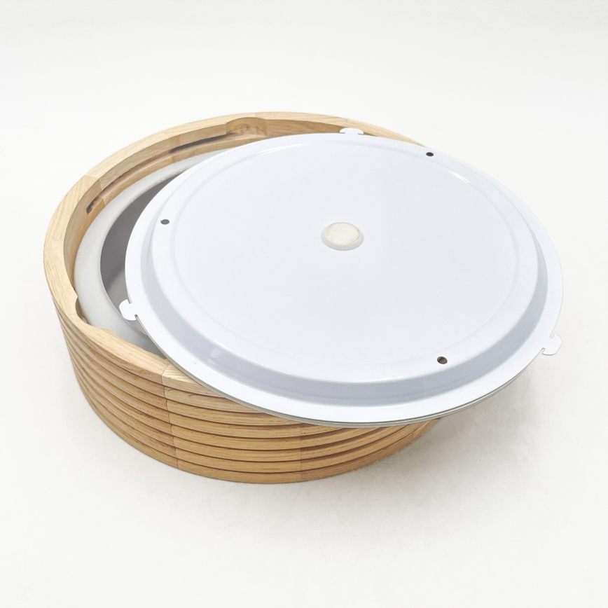 Plafonieră pentru baie NATURAL MODERN 2xE27/15W/230V IP54 Ø 27,5 cm pin