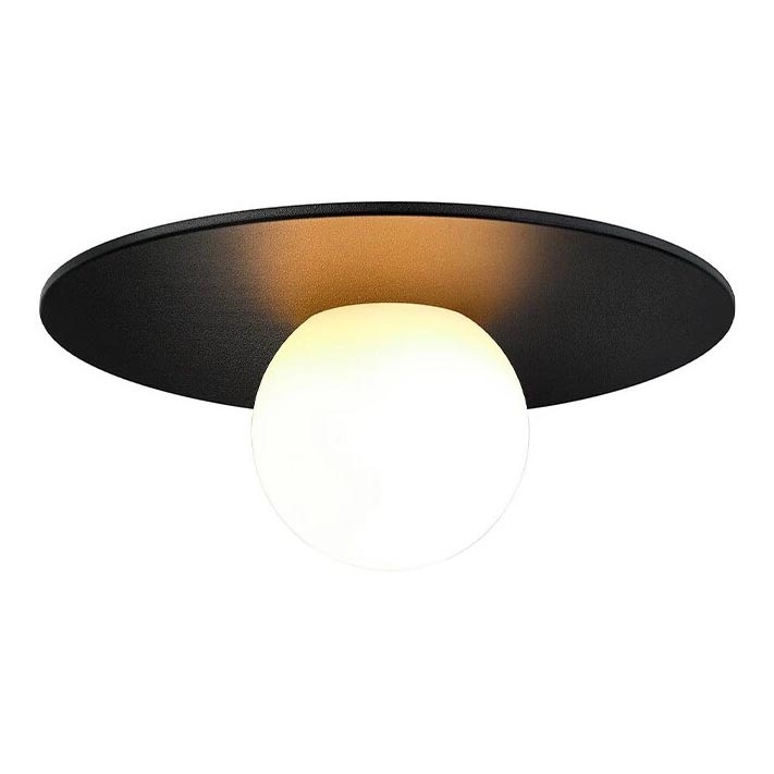 Plafonieră pentru baie Nordlux SIONA 1xE27/60W/230V IP44 negru