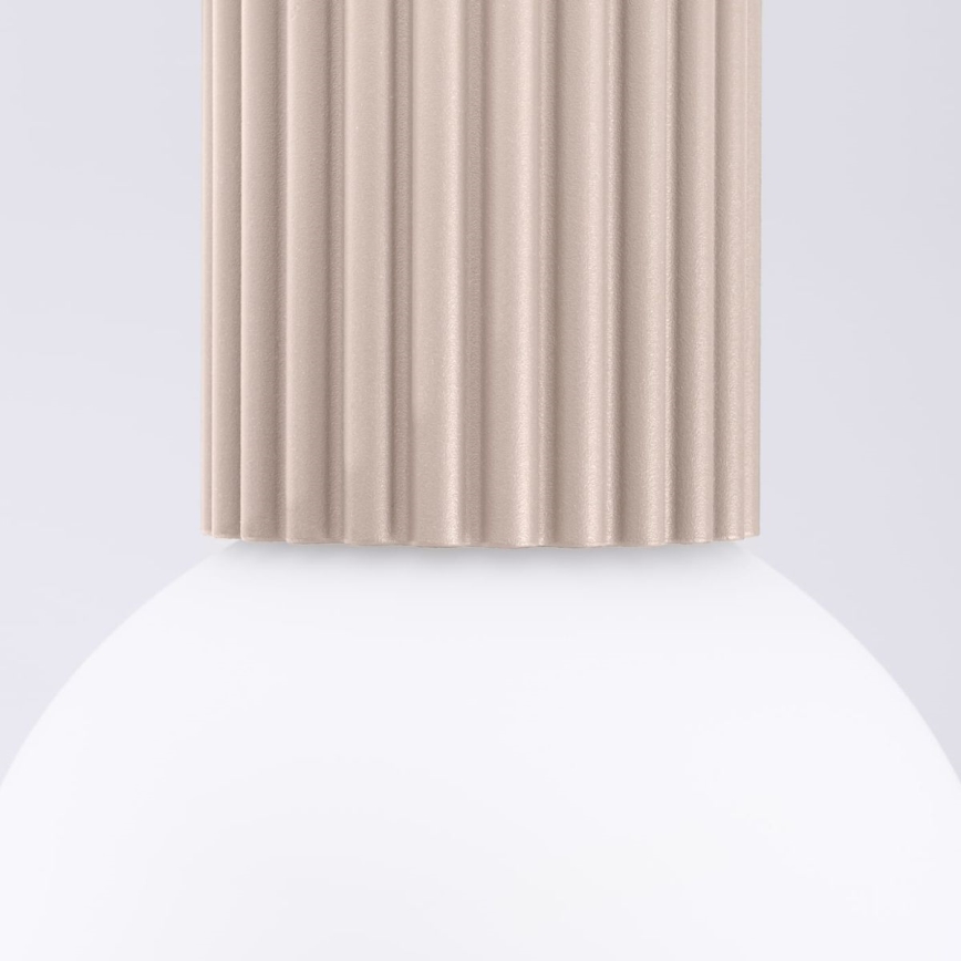 Plafonieră pentru baie HALO 1xG9/8W/230V d. 12 cm IP44 bej