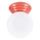 Plafonieră pentru baie ZORI, 1x G9, 8W, 230V, Ø 12 cm, IP44, roz
