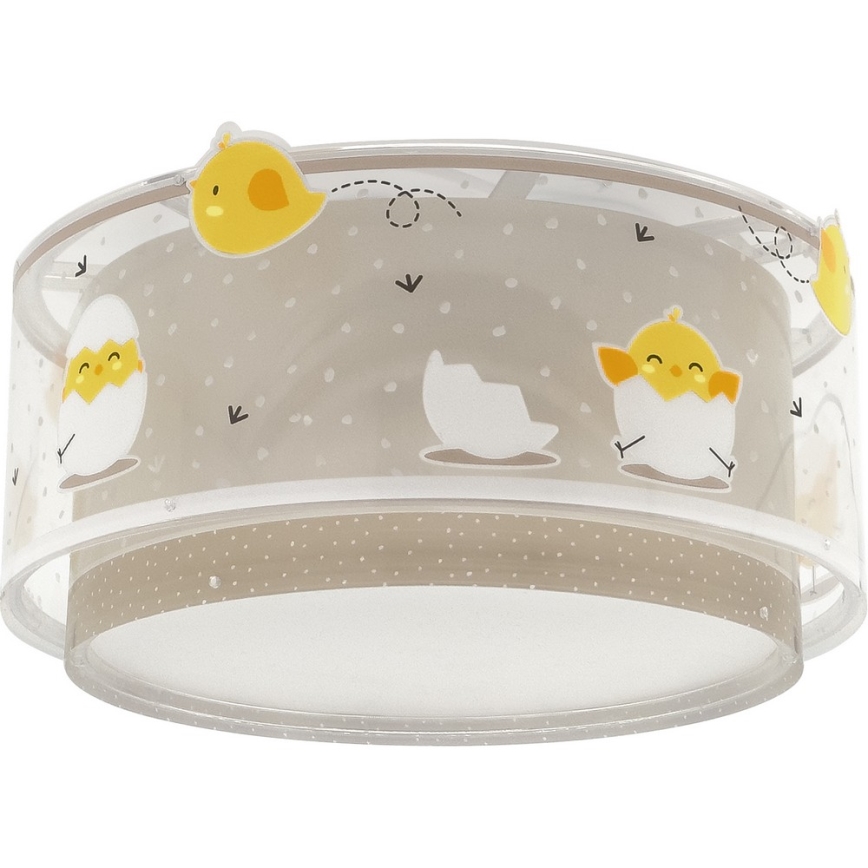 Plafonieră pentru copii BABY CHICK 2xE27/15W/230V Dalber 76876