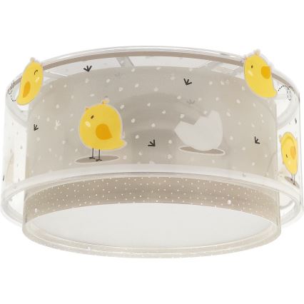 Plafonieră pentru copii BABY CHICK 2xE27/15W/230V Dalber 76876