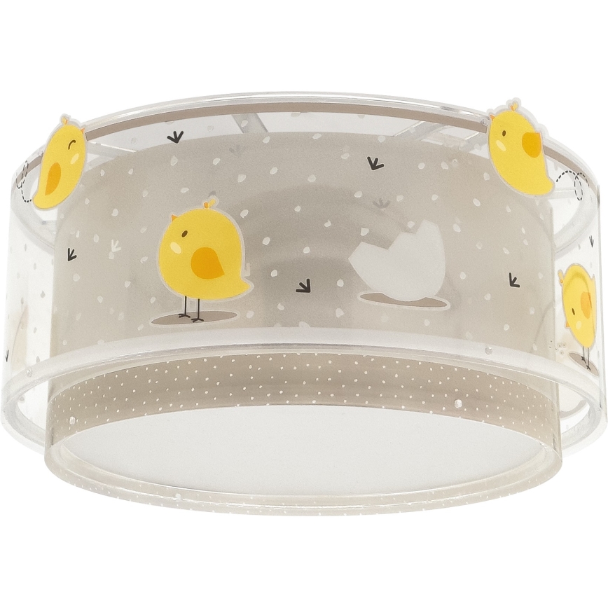 Plafonieră pentru copii BABY CHICK 2xE27/15W/230V Dalber 76876