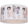 Plafonieră pentru copii GIRLS VIBES, 1xE27/60W/230V, Ø 40 cm, pentru fete
