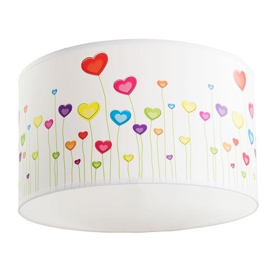 Plafonieră pentru copii HEARTS 1xE27/60W/230V