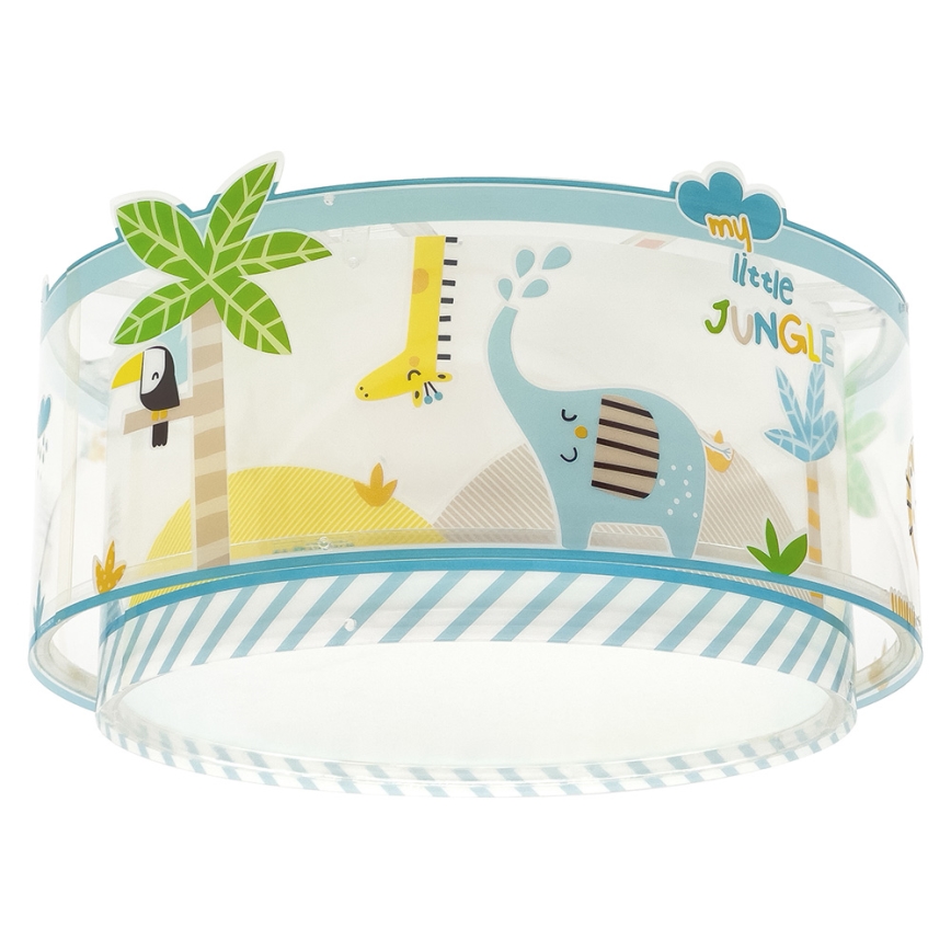 Plafonieră pentru copii JUNGLE 2xE27/15W/230V Dalber 76116