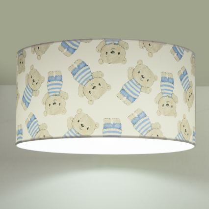 Plafonieră pentru copii KIDS ROOM, 1xE27/60W/230V, diametru 40 cm, ursuleț
