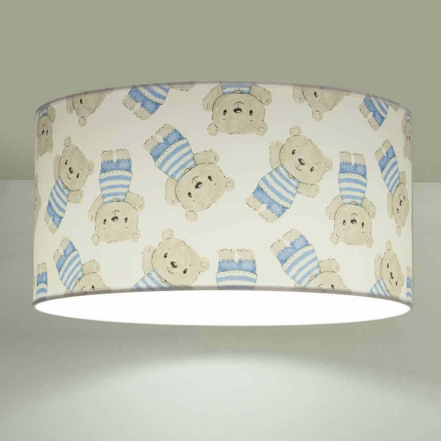 Plafonieră pentru copii KIDS ROOM, 1xE27/60W/230V, diametru 40 cm, ursuleț