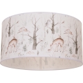 Plafonieră pentru copii KIDS ROOM, 1xE27/60W/230V, Ø 40 cm, cu animale
