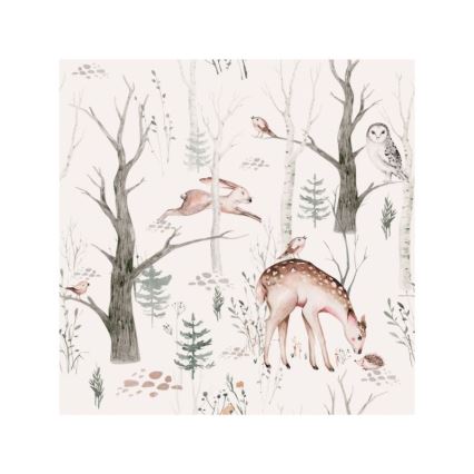 Plafonieră pentru copii KIDS ROOM, 1xE27/60W/230V, Ø 40 cm, cu animale