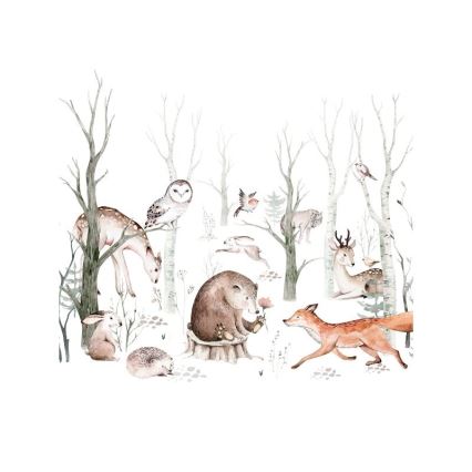 Plafonieră pentru copii KIDS ROOM 1xE27/60W/230V Ø 40 cm, cu animale