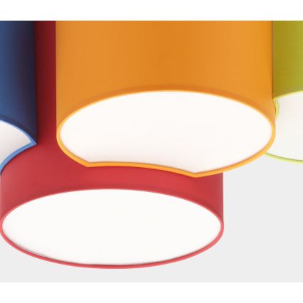 Plafonieră pentru copii MONA KIDS 4xE27/15W/230V