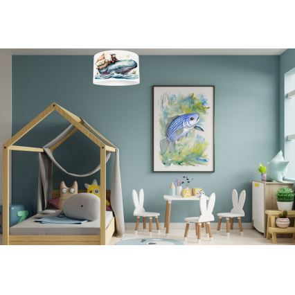 Plafonieră pentru copii OCEAN 1xE27/60W/230V