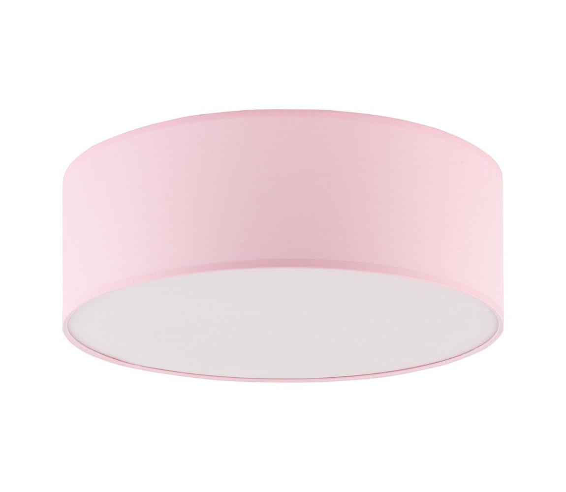 Plafonieră pentru copii RONDO KIDS 2xE27/15W/230V roz