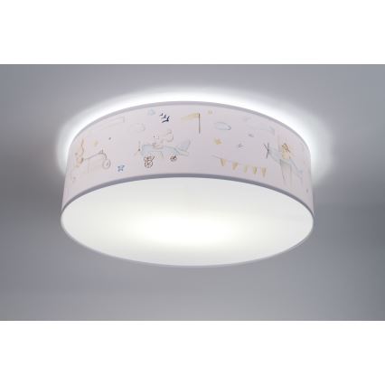 Plafonieră pentru copii SWEET DREAMS 2xE27/60W/230V d. 40 cm