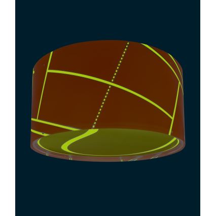 Plafonieră pentru copii TENNIS 2xE27/15W/230V Dalber 41756