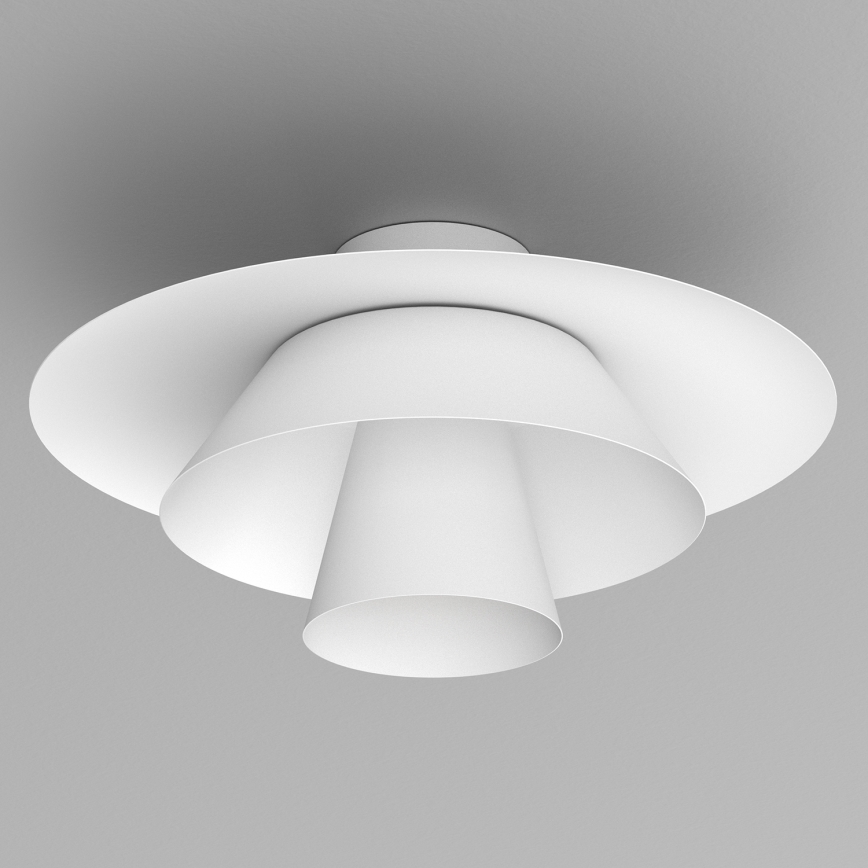 Plafonieră PLATO 1xE27/15W/230V, Ø 32 cm, alb