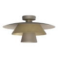 Plafonieră PLATO 1xE27/15W/230V, Ø 32 cm, bej/auriu