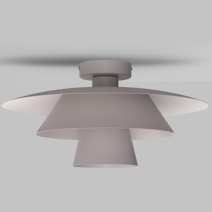 Plafonieră PLATO 1xE27/15W/230V Ø 32 cm crem