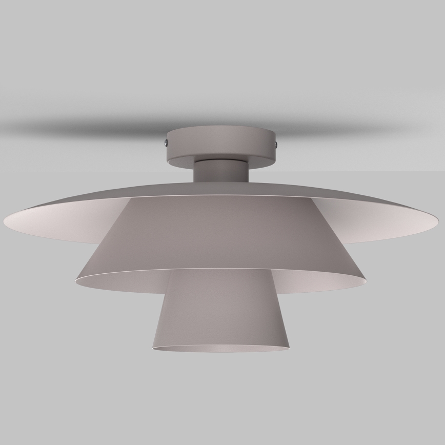 Plafonieră PLATO 1xE27/15W/230V Ø 32 cm crem