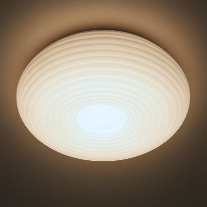 Plafonieră PULSO, 3xE27/15W/230V, Ø 42 cm, albă