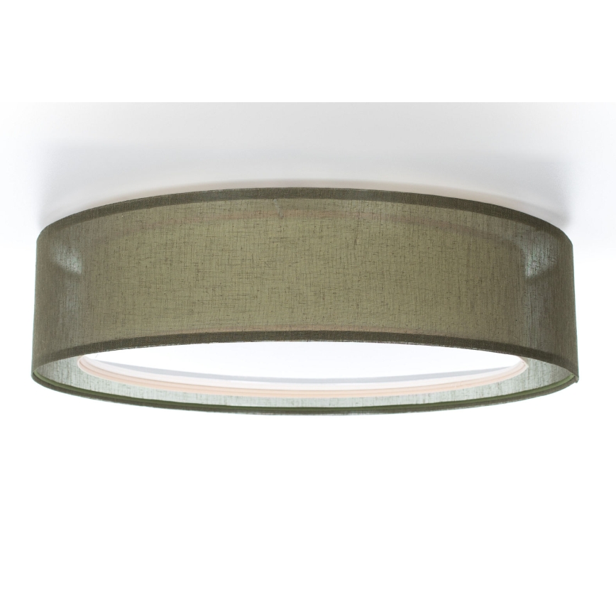 Plafonieră PURO 2xE27/40W/230V, Ø 60 cm, verde
