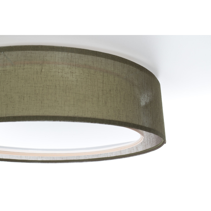 Plafonieră PURO 2xE27/40W/230V, Ø 60 cm, verde