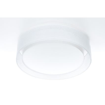 Plafonieră PURO, Ø 50 cm, 2 x E27, 40 W, 230 V, albă