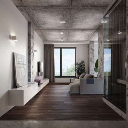 Plafonieră QUAD 2xGU10/40W/230V