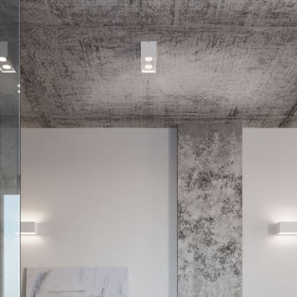 Plafonieră QUAD 2xGU10/40W/230V