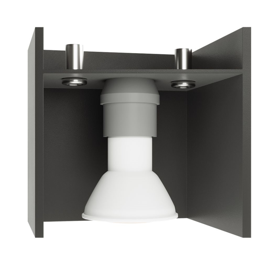 Plafonieră QUAD 2xGU10/40W/230V