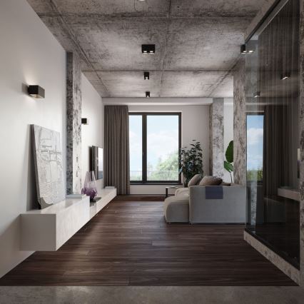 Plafonieră QUAD 2xGU10/40W/230V