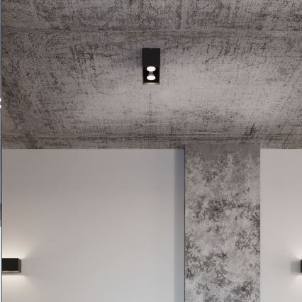 Plafonieră QUAD 2xGU10/40W/230V